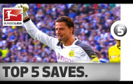 Video: Top 5 pha cứu thua hay nhất của Dortmund trước Schalke 04