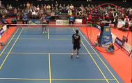 Cầu lông: Dính thẻ đỏ mất chức vô địch vì câu giờ