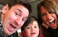 Messi mừng sinh nhật bồ trước tin đồn bầu bì