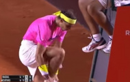 Điểm tin thể thao 27/02: Nadal thản nhiên tụt quần khoe 'hàng' trên sân