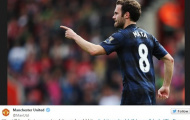 Man Utd tung ảnh ăn theo cơn sốt 'xanh-đen hay vàng-trắng'