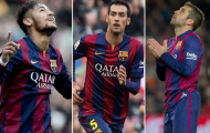 Neymar, Busquets, Alba trước nguy cơ mất El Clasico