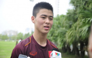 Tiền vệ Duy Mạnh: “Olympic cạnh tranh hơn U19 rất nhiều”