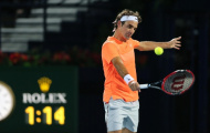 Federer đánh backhand 'miễn chê' hạ gục Djokovic