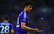 Bị ném đồng xu, Diego Costa thản nhiên… dắt cạp quần