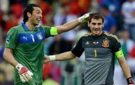 Video: Màn so tài giữa Iker Casillas và Gianluigi Buffon