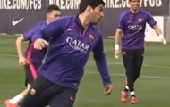 Video: Barcelona tập luyện cho trận BK lượt về Cúp nhà Vua