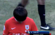 Video: Yang Xu tái hiện pha ghi bàn nổi tiếng bằng tay của Diego Maradona