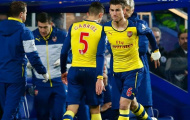 Arsenal gặp tổn thất trong trận thắng QPR