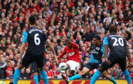 Video: Siêu phẩm của Ashley Young vào lưới Arsenal