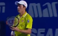 Video: Hot shot điệu nghệ, gây sốt của Nishikori