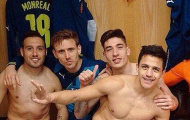 Dàn sao Arsenal khoe cơ bắp sau trận thắng M.U