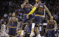 Ghi gần 60 điểm, Irving giúp Cleveland thoát hiểm tại Texas