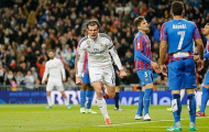 Bale lập cú đúp, Real Madrid bám sát Barca trên BXH