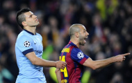 Tiết lộ! Mascherano biết trước hướng sút của Aguero