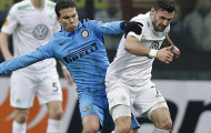 Video: Thất bại của Inter Milan trước Wolfsburg ở Europa League