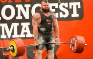 'Quái thú' Eddie Hall lập kỷ lục thế giới với mức tạ 462 kg