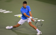 Djokovic lập siêu phẩm lốp bóng hạ 'cây sào' cao 2m08