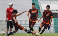 U.23 Việt Nam hoàn thiện đội hình cho trận gặp Thái Lan