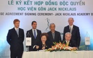 Học viện golf Jack Nicklaus được triển khai ở Việt Nam