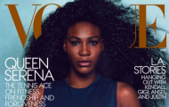 Serena mạnh mẽ, táo bạo trên bìa tạp chí Vogue