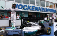 Mercedez bất lực trong việc giải cứu GP Đức