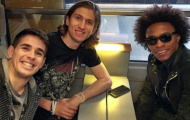 Sao Chelsea khoe ảnh đến Paris hội quân cùng ĐT Brazil