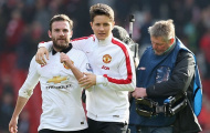 Ander Herrera suýt khóc vì Messi