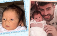 Bố con nhà Gerard Pique giống nhau như hai giọt nước