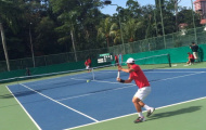 Tuyển quần vợt Việt Nam đứng nhất bảng B