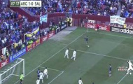 Video: Thắng lợi 2-0 của Argentina trước El Salvador