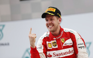 Vettel muốn tiếp bước huyền thoại đàn anh Schumacher