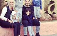 Mauro Icardi đưa các con riêng của vợ đi chơi