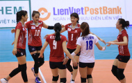 Thông tin LienVietPostBank đoạt ngôi á quân Giải bóng chuyền quốc tế VTV-Bình Điền: Học nhiều sàng khôn