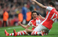 Arsenal 4-1 Liverpool: 3 bàn; 8 phút; và Arsenal lên hạng 2