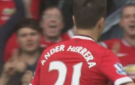 Video: Màn trình diễn của Ander Herrera vs Aston Villa
