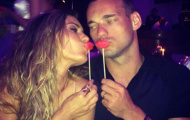 Nhà Sneijder sắp có thành viên mới