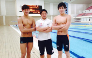 Hoàng Quý Phước tranh dự tại giải Vô địch bơi lội Nhật Bản