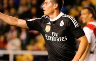 James Rodriguez thừa nhận Real thắng may Vallecano