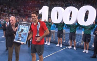 ATP 1/4 mùa giải: 1000 chiến thắng của Federer (P1)