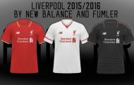 Chùm ảnh: Cận cảnh mẫu áo mới của Liverpool mùa sau