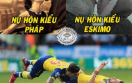 Ảnh chế: Hôn kiểu Arsenal, Ramsey 'lên đỉnh'