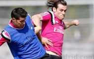 Bale trở lại tập luyện cho chuyến hành quân đến Calderon