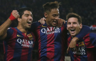 Barca lục đục: Messi, Suarez và Neymar đố kỵ nhau?