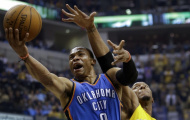 Pacers bất ngờ hạ gục Thunder, dù Westbrook ghi tới 54 điểm