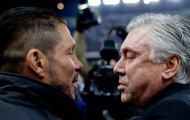 Simeone mưu mô hơn Ancelotti