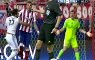 Pha đánh nguội của Carvajal với Mandzukic trong trận Atletico Madrid VS Real Madrid
