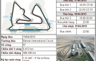 Lịch thi đấu F1: Bahrain GP 2015
