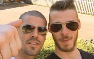 Valdes rủ De Gea đi chơi… công viên