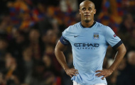 Man City mất Kompany đến hết mùa
